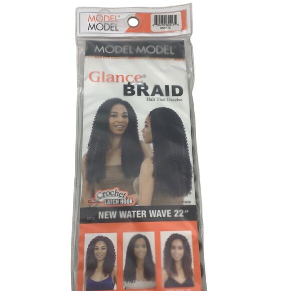 Model Model Glance Braid New Water Wave 22'' Color T27 Dark to Light - Picture 6 of 6